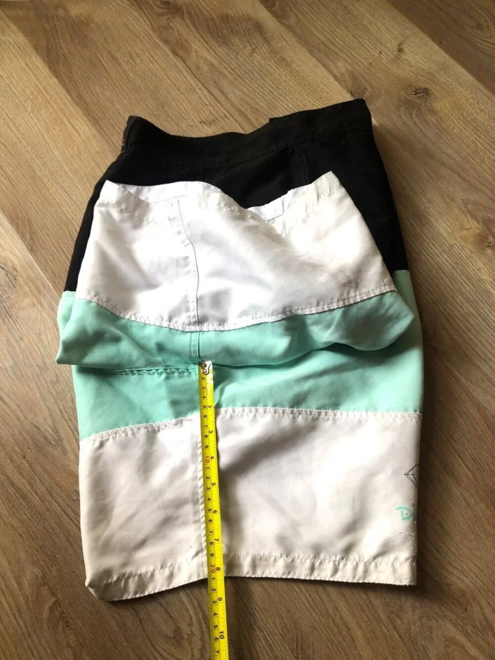 DIAMOND-MENS PULLOVER STRING TIE SIDE /BACK POCKETS SWIMMING TRUNK SIZE WAIST 36